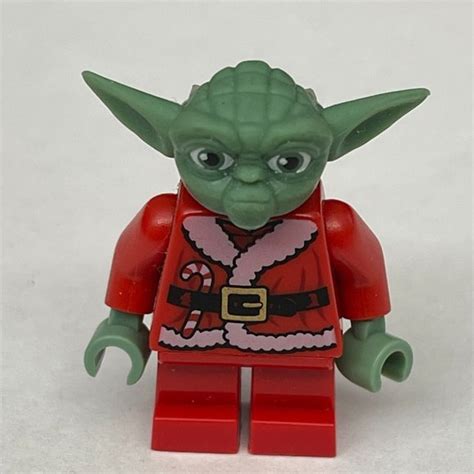 Lego Toys Lego Star Wars Santa Yoda Minifig Figure Replacement Part
