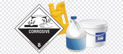 HAZMAT Class 8 Corrosive Substances Dangerous Goods UN Number Label