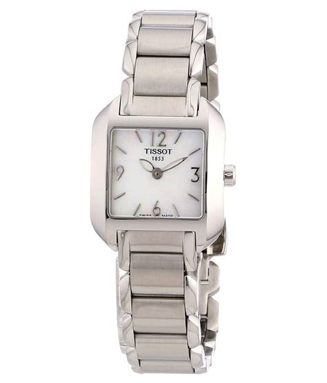 Before buying any square watch for women, scrutinize the materials used and not just the brand. Tissot T02128582 Square Dial Women's Watch Price in India ...