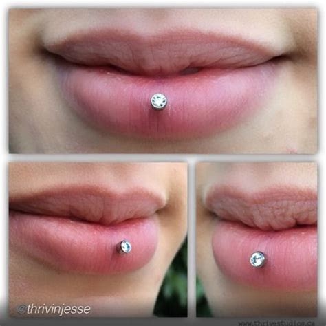 Please, choose not less than ugh i wish my bottom lip was big enough for a vertical labret. inverselip | Tumblr | Unique body piercings, Ashley ...