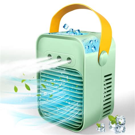 Portable Air Conditioner 2000mah Rechargeable Atomization Fan