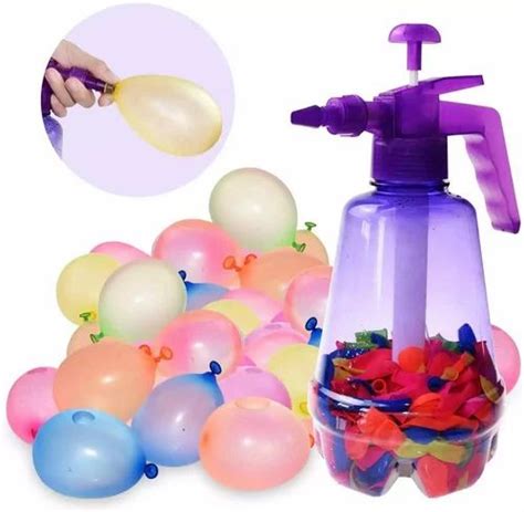 Water Balloon Pump For Kids Pumping Station With Pack Of 100 Water