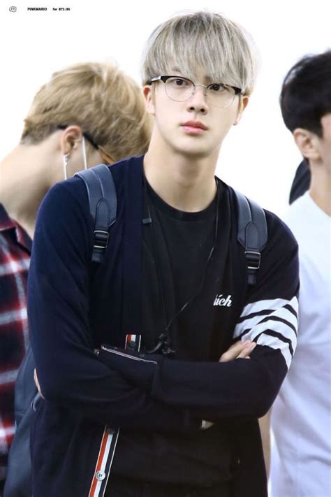 Seokjin In Glasses Is A Concept I Really Lovespecs And Jin Are Heaven
