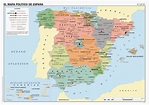 Mapa político de España - Mapa de España
