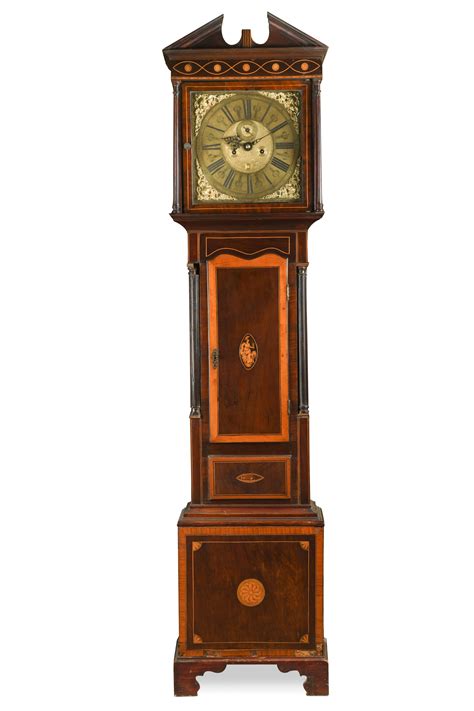 An Irish George Iii Mahogany Longcase Clock In Cheffins Fine Art