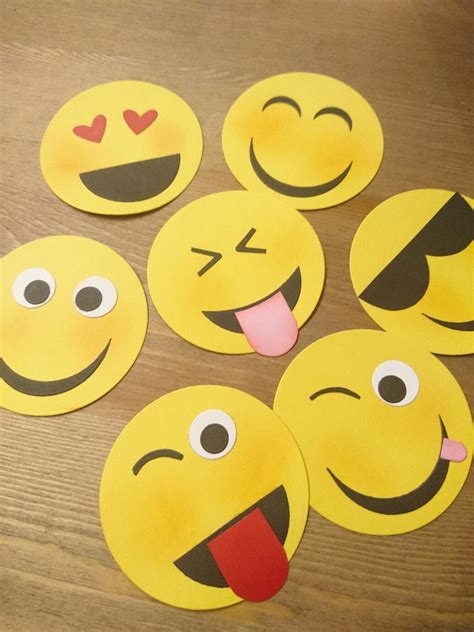 Emojis Punch Art Lembrancinhas Festa Infantil Como Fazer Artesanato