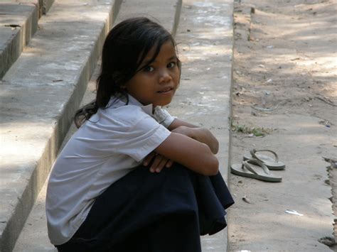 Cambodian School Girl Emeybee Flickr