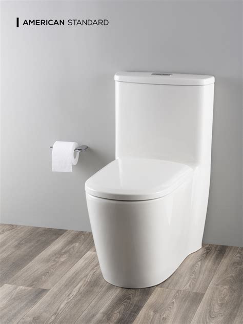 American Standard Borneo 1 Piece Dual Flush Elongated Front Toilet In White