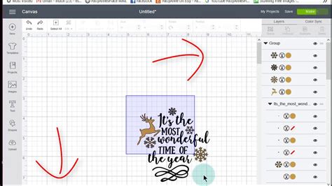 Cricut Design Space Using Free Svg File Youtube