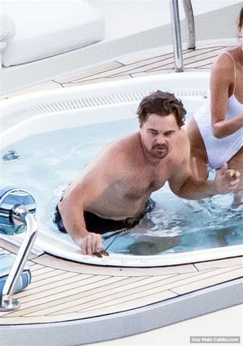 Free Leonardo DiCaprio Caught Relaxing Shirtless On A Yacht The Gay Gay