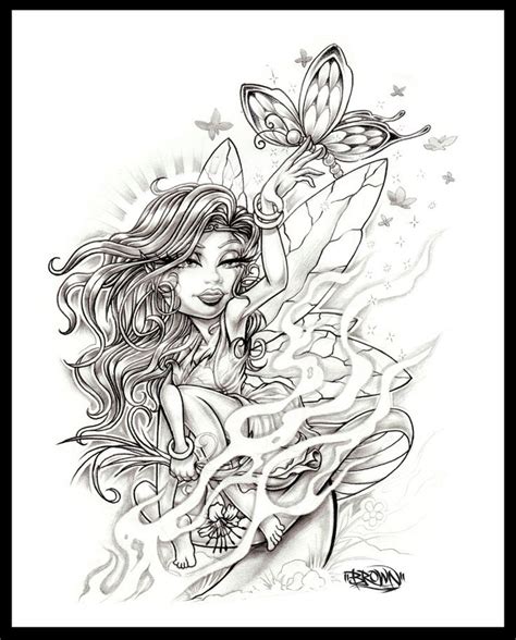 39 Best Fairy Tattoo Designs Outline Images On Pinterest Fairy Tattoo