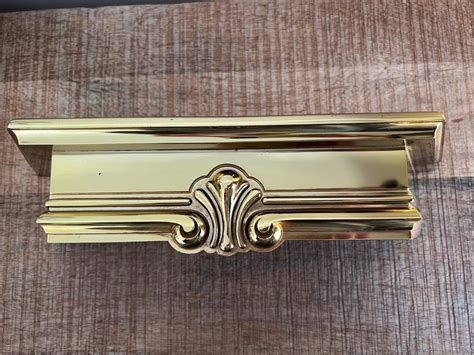 Vintage Gold Syroco Wall Shelf With Designs Etsy