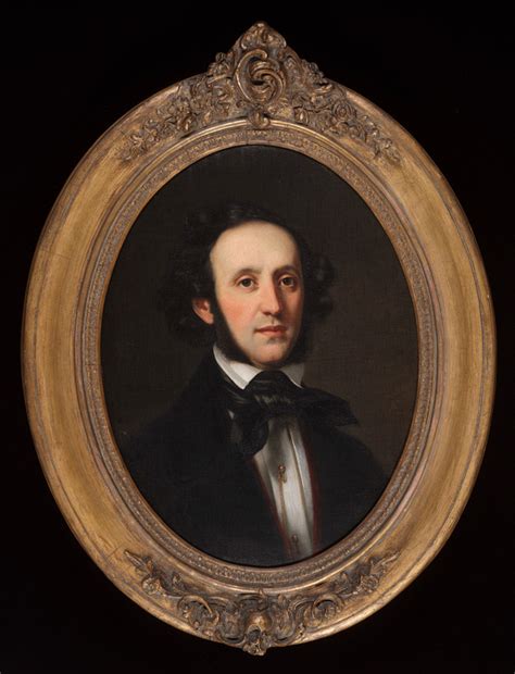 Portrait Of Felix Mendelssohn Bartholdy The Edythe Griffinger Portal
