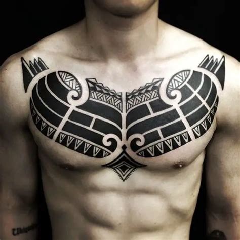 Tribal Chest Tattoos A Classic Choice