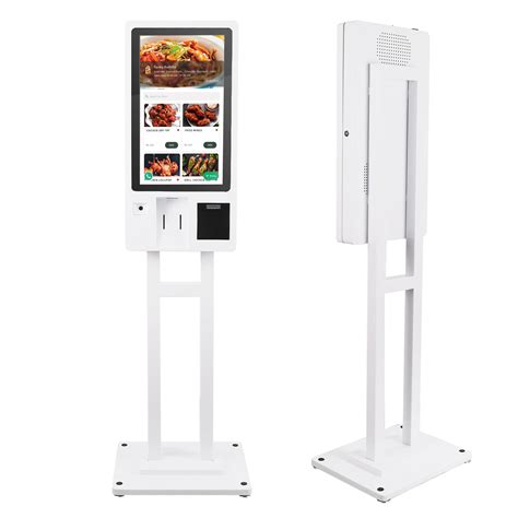 24 Inch Interactive Touch Kiosk Freestandingandwall Mount Kiosk