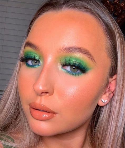 Neon Green Makeup And Pastel Green Makeup Looks To Energize Your Glam