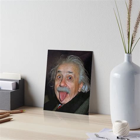Albert Einstein Theoretical Physicist Art Board Print For Sale By
