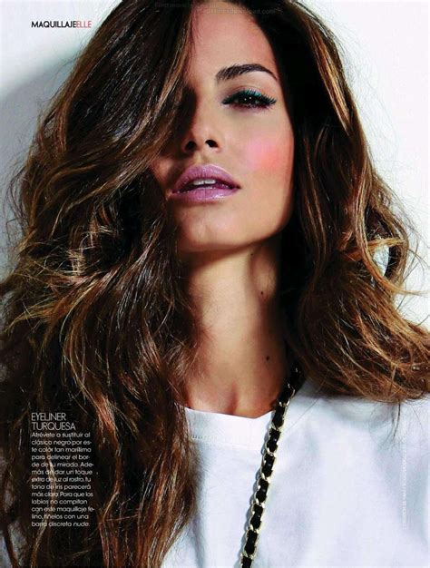 Ariadne Artiles Elle Spain October 2012 Long Hair Styles I Like