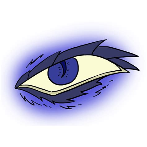 How To Draw A Dragon Eye Really Easy Drawing Tutorial