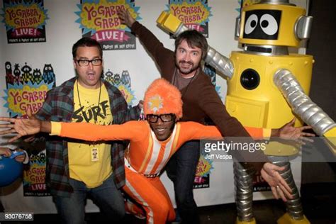 yo gabba gabba 2009 dj lance rock foto e immagini stock getty images