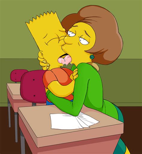 Post 5088569 B Intend Bart Simpson Edna Krabappel The Simpsons