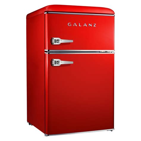 Galanz Gl31rde 31 Cubic Foot Red Retro Mini Fridge