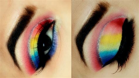 Rainbow Pride Eye Makeup Tutorial Smitha Deepak Inspired Youtube