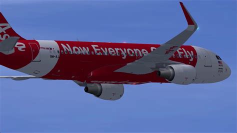 Airasia is seeing encouraging demand for domestic travel and they will increase its flight frequencies for several domestic destinations. FSX AirAsia A320 AK6343 Bintulu to Kota Kinabalu - YouTube