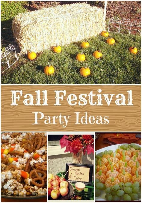 Fall Festival Birthday Party Ideas A Unique Party Theme For The