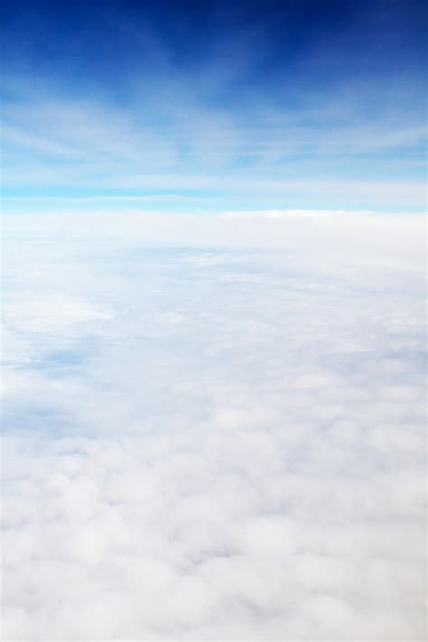 Sky Plane View Free Stock Photo Public Domain Pictures