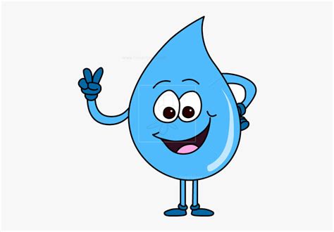 Water Droplet Cartoon Png Free For Commercial Use High Quality Images