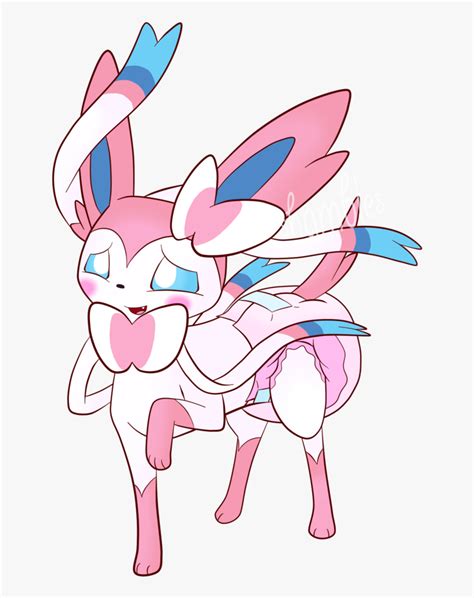 Sylveon By The Shambles Pokemon Sylveon In Diapers Free Transparent