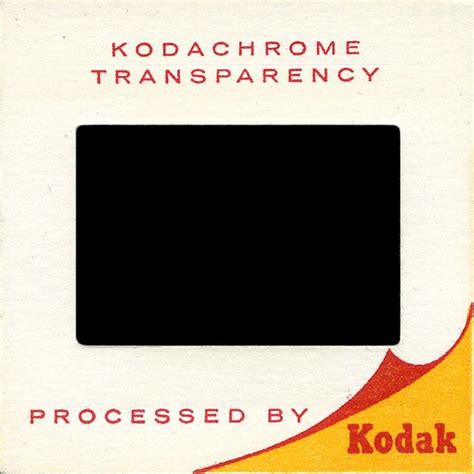 Kodachrome Slide Mount 1960s Nesster Flickr Graphic Design Posters