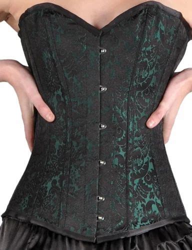 Sea Green Brocade Overbust Corset At Best Price In Faridabad By Easto