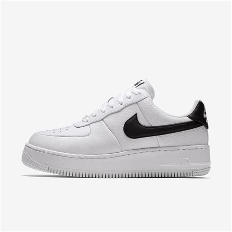 Lifestyle Mujer Air Force 1 Upstep Negroblanco Nike Nube Deportiva