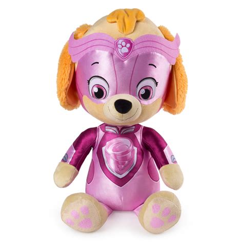 Paw Patrol 24 Mighty Pups Jumbo Skye Plush For Ages 3 And Up Wal