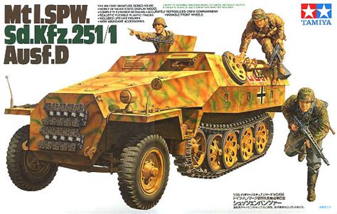 Tamiya German Mtl Spw Sdkfz 2511 Ausf D Half Track 135 Model Kit