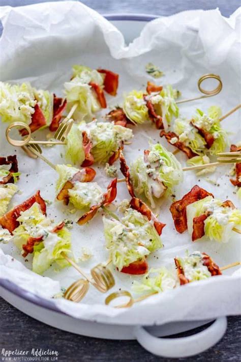 Wedge Salad On A Stick Appetizer Addiction