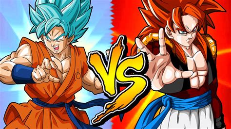 Batallas Epicas Goku Ssj Blue Vs Gogeta Ssj4 Dragon Ball Youtube