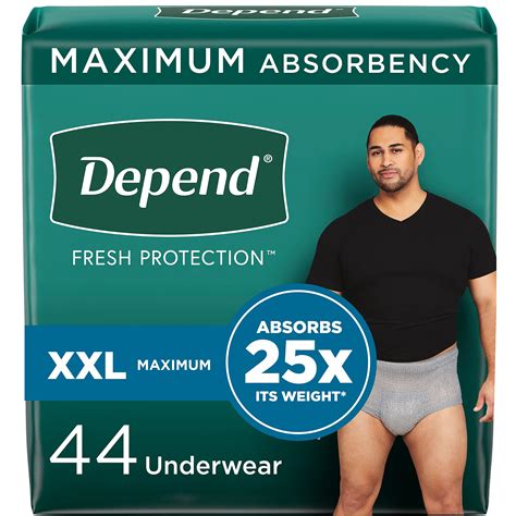 Buy Dependdepend Fresh Protection Adult Incontinence Underwear For Men