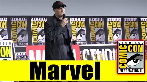 Marvel Comic Con 2019 Panel Intro Kevin Feige Jessica Chobot Youtube