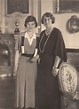 A teenaged Princess Frederica with her mother, Viktoria Luise, Duchess ...