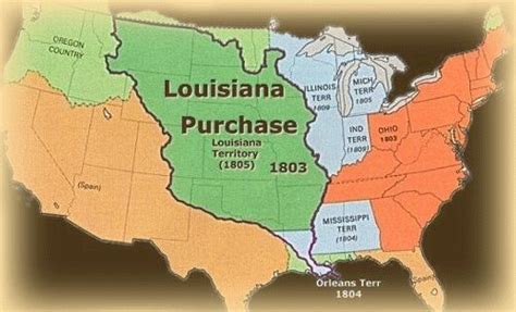 Louisiana Purchase Of 1803 Is Known As The Realastate Deal Of The 19th