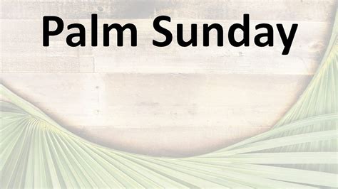 April 14 2019 Palm Sunday True Triumph Youtube