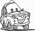 Cars Coloring Pages 06 | Wecoloringpage.com