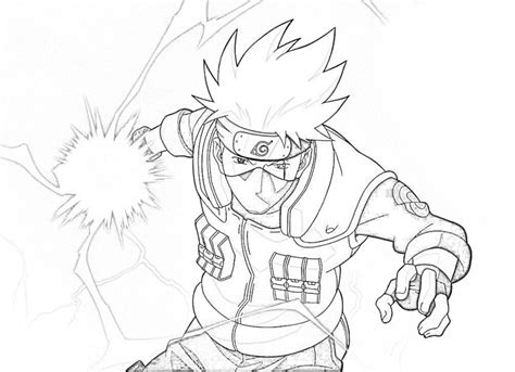 Sketsa Gambar Mewarnai Naruto Gambar Mewarnai