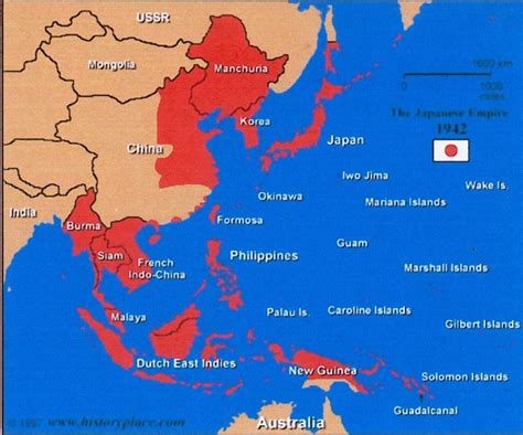 This Map Shows The Japanese Controlled Areas Known As The Japanese