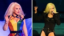 Christina Aguilera shows off 18kg weight loss at opening night of Las ...