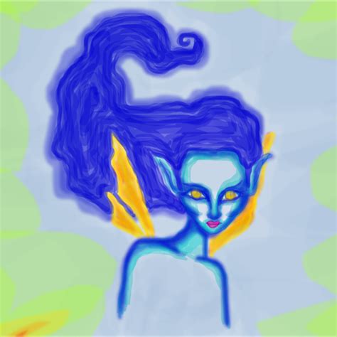 Blue Fairy Drawings Sketchport