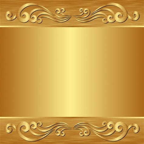 Similar Vectors To 3464353 Ornate Frame Golden Background Vector